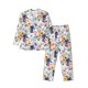 thumbnail image 1 of Fotbe Lilies Flowers Pijama de Hombre con Estampado de Manga Larga, Conjunto de 2 Piezas, Ropa de Dormir Suave y Cómoda con Bolsillos-X-Large, 1 of 7