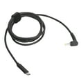 thumbnail image 1 of Cable de carga, cable tipo C 3A de DC4.0 x 1,7 mm para cargador PD, línea eléctrica para portátil, acabado de lujo, 1 of 8