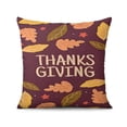 thumbnail image 3 of Cute Pumpkin Decorative Pillows Set Of 4, Linen Thanksgiving Throw Pillow Covers Home Decor, 3 of 5