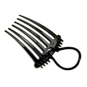 XINYUAN Bandette Comb, Bandette Comb with Elastic Band,Ponytail Bump It Up Volume Inserts Combs Fluffy Hair Comb Hair Styling Tool with Elastic Rubber Band P7J1