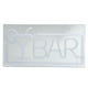 thumbnail image 5 of 1 barra LED de neón, letras de neón, arte de pared, letrero de luz de neón, bonita lámpara de neón para Bar, Club, fiesta, decoración de regalo, decoración de fiesta, 42*22cm TUNC Sencillez, 5 of 5