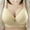 Beige, variant on Azrian Plus Size Bras,Womens Bra,Woman's Fashion Bowknot Printing Comfortable Hollow Out Bra Underwear No Rims on