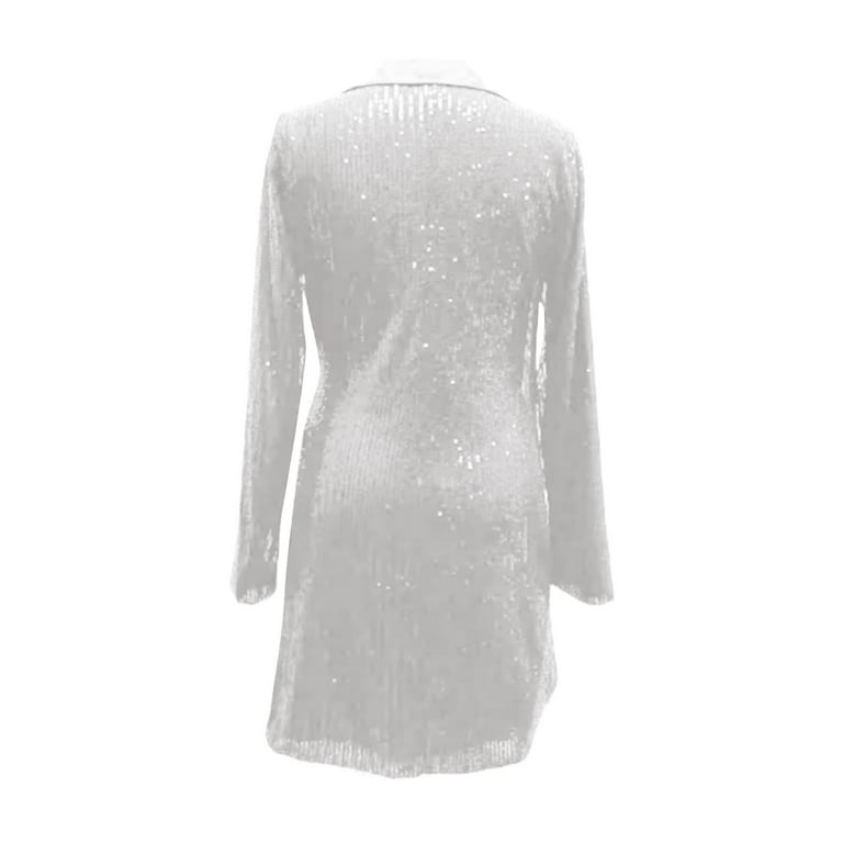 Sequin Dress For Women Long Sleeve Crewneck Sparkly Glitter Mini Dress Elegant Wedding Party Dress Formal Dresses for Women Evening Short Dress for Women with Sleeves Womens Graduation Dress Formal - Walmart.com Sequin Dress For Women Long Sleeve Crewneck Sparkly Glitter Mini Dress Elegant Wedding Party Dress Formal Dresses for Women Evening Short Dress for Women with Sleeves Womens Graduation Dress Formal - Walmart.com