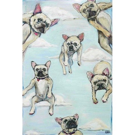 Modern Canvas Wall Art 30" Muse Painting Print on Wrapped Canvas - Large Home Decor
