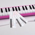 thumbnail image 4 of CIMAXIC 3Pcs Melodica Sticker Special Scale Melodica Sticker for Children Practice,9.06"X2.76"X0.04", 4 of 4