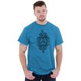 thumbnail image 5 of Occult Symbolism All Seeing Eye Snake Men's Graphic T Shirt Tees Brisco Brands 3X, 5 of 6