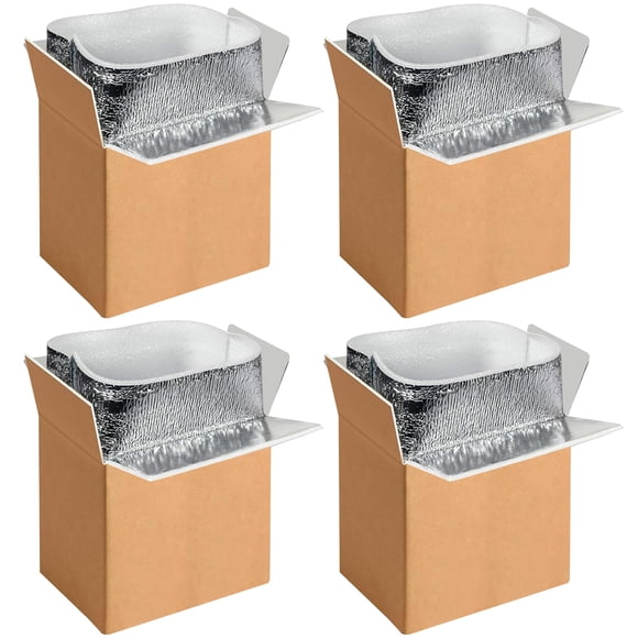 Cajas de envío aisladas YSSOA con revestimiento de papel de aluminio x6