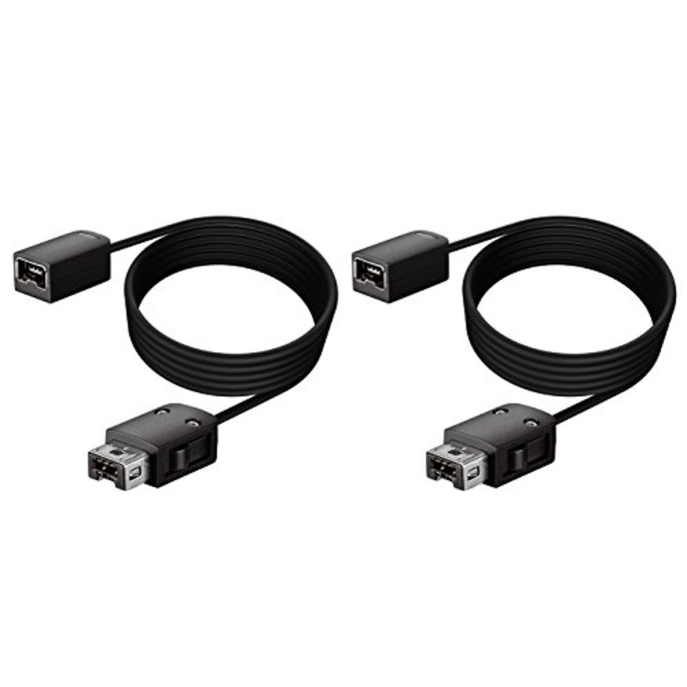 iMW Extension Cable for NES Super NES Classic Edition, Black, 2Pack