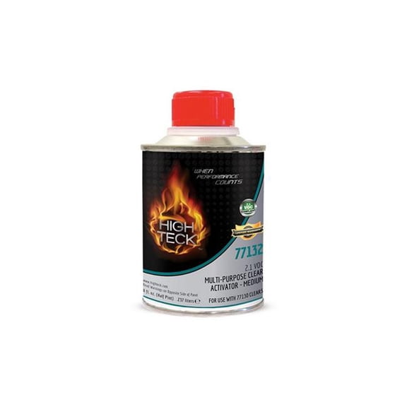 High Teck HIT77132-16 0.5 Point Medium Liquid Activator, 2.1 VOC Multi-Purpose Clearcoat