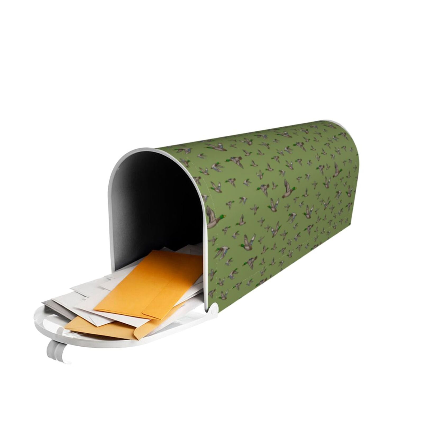 Logiee Mallard Duck Print Post Letter Box Wrap Decor, Mailbox Cover Suitable for Standard Mailbox and Large Size Mailbox,Outdoor Yard Decoration-21x18 in