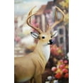 thumbnail image 2 of Ebros Gift Wildlife 8 Point Trophy Buck Statue 15" H Whitetail Deer Figurine, 2 of 4