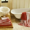 thumbnail image 1 of Marble Effect 100% Combed Cotton 500 GSM 10-Piece Towel Set, 2 Bath, 4 Hand, and 4 Face Grey, 1 of 1