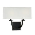 thumbnail image 3 of Classic Bronze Two Light Wall Sconce from the Rhodes Collection, 3 of 5
