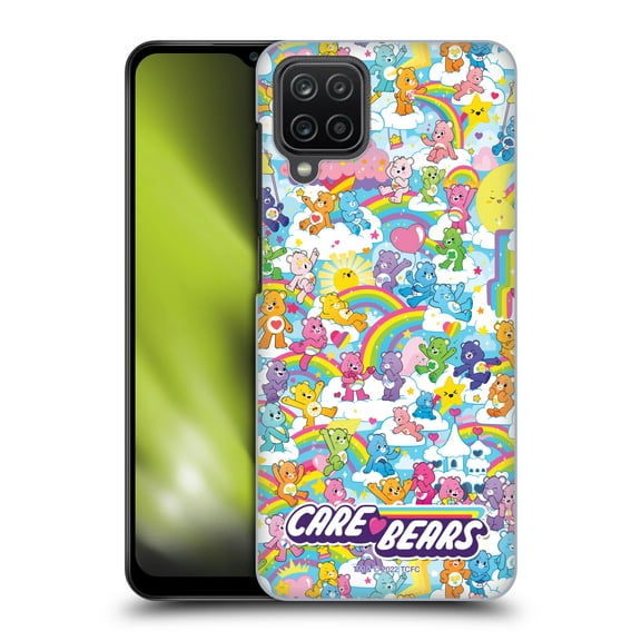 Head Case Designs Officially Licensed Care Bears 40th Anniversary Rainbow Hard Back Case Compatible with Samsung Galaxy A12 (2020)