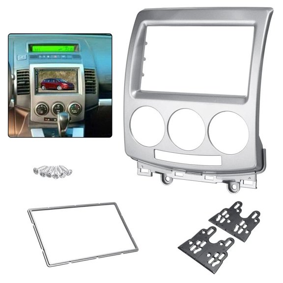 SPRING 2 Din Car Radio Fascia Dash Kit For Mazda 5 For Premacy 2006-2010 For Ford I-Max