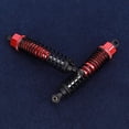 thumbnail image 4 of Lot de 2 amortisseurs métalliques 1/10 pour modèle de voiture télécommandée HSP, accessoires, rouge, 85 mm, 4 of 4