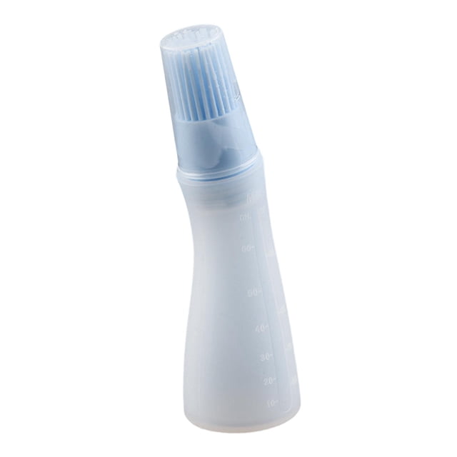 Cepillo portátil para la de aceite, la de aceite con cepillo, cepillo para , herramientas de cocina, aceite/miel/, cepillo par Sunnimix Cepillo de botella de aceite de silicona