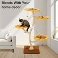 thumbnail image 5 of Romiromi 56-inchCat Tree for Large Cats Multi Level Play Tower Condo  Sisal Cat Scratching Posts, 5 of 7