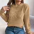 thumbnail image 5 of Halloween Sweaters For Women Plus Size Hollow Out Pumpkin Graphic Knit Long Sleeve Sweatshirt Crew Neck Lounge Funny Tops 2025 Fall Winter Holiday Trendy Sweater, 5 of 8