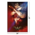 thumbnail image 3 of Wonder Woman 1984 - Framed Movie Poster (Crossed Arms - Bracelets) (Size: 24" X 36") (Silver Aluminum Frame), 3 of 6