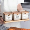 thumbnail image 3 of OULII Name Label Stickers White Smooth Write Blank Sticky Labels for Food Containers and Storage, 3 of 8