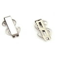 thumbnail image 5 of LULULION 1Pc Stainless Steel Money Clip Holder Double Sided Chrome Finish Front Pocket, 5 of 6