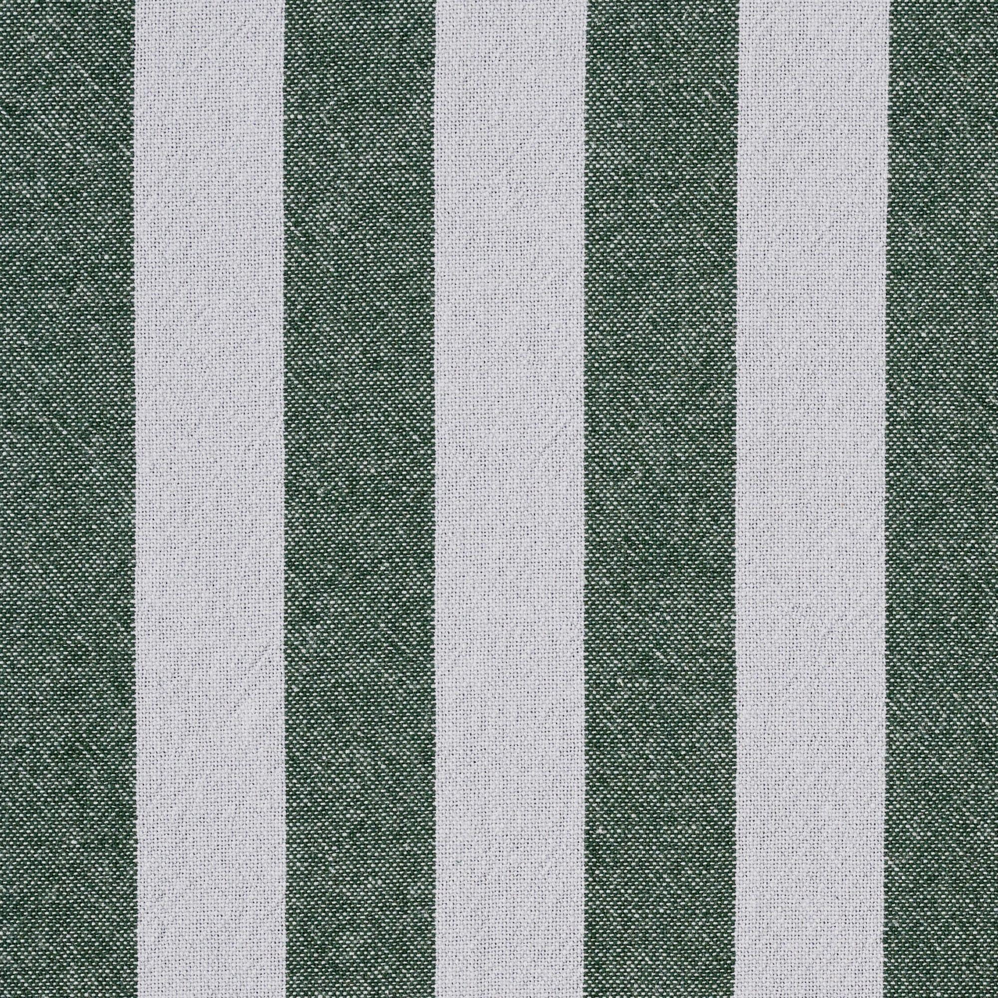Beautiful Home by Drew Barrymore Yarn Dyed Stripe Whipstitch Fabric Tablecloth, Thyme Blue, 70" Round