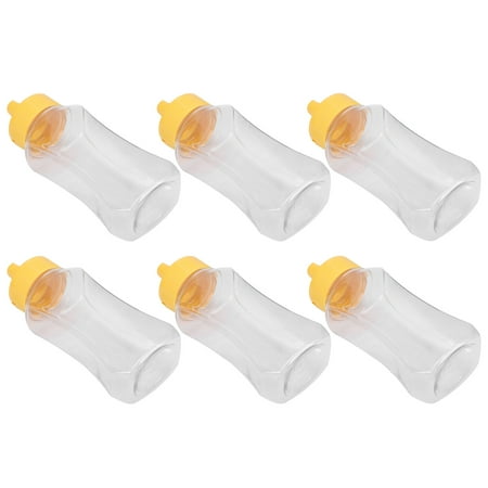 

6 Pcs Kitchen Accessories Sauce Containers Mini Squeeze Bottle Food Grade Bottles Honey Wedding Favors Seasoning The Pet