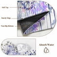 thumbnail image 6 of 6'x9' Area Rugs, Purple Onion Flowers Indoor Outdoor Area Rug for Living Room Bedroom, Spring Floral Dandelion Botanical Washable Bathroom Rugs Kitchen Floor Carpet Mats Home Decor Aesthetic, 6 of 8