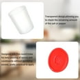 thumbnail image 3 of 4 Pcs Salières et Poivrières Anti-Humidité Salière avec Couvercles Rouges Couvercles Distributeur de Pots à Épices en Plastique Hermétique, 3 of 7