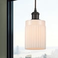 thumbnail image 2 of 516-1P-OB-G341 Innovations Lighting Hadley - 1 Light Cord Hung Mini Pendant In Art Deco Style-8 Inches Tall and 4.5 Inches Wide-Oil Rubbed Bronze, 2 of 2