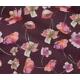 thumbnail image 4 of oneOone Cotton Flex Wine Fabric Flower Watercolor Sewing Fabric By The Yard Printed Diy Clothing Sewing Supplies 40 Inch Wide, 4 of 4