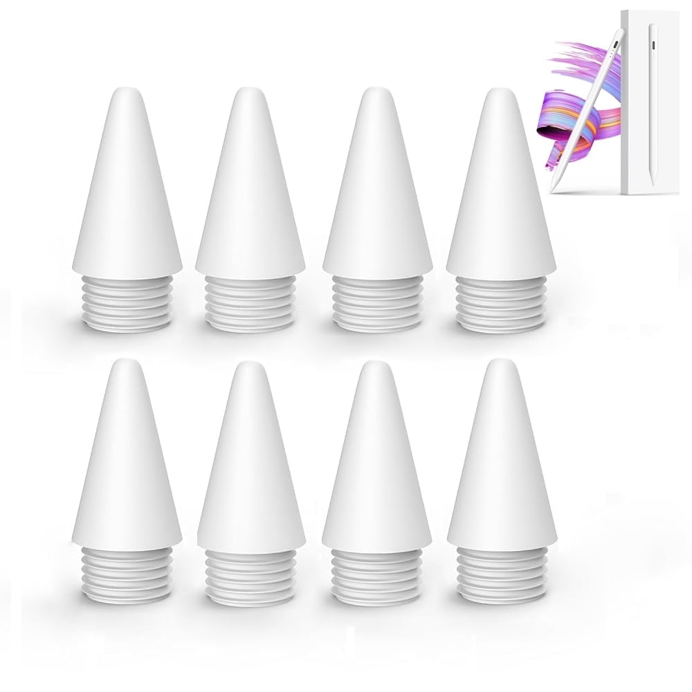 SIISLL Pencil Tips Replacement for Apple Pencil 1st 2nd Gen iPad