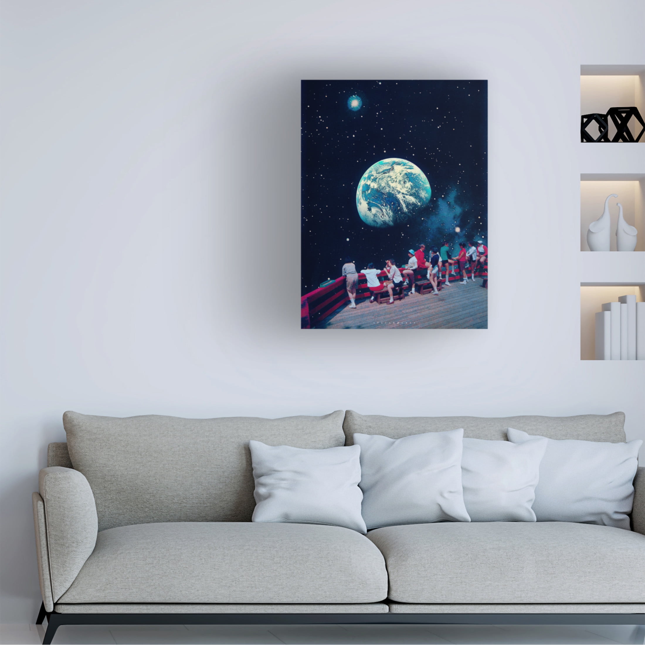 Trademark Fine Art spacerocket art  306 Canvas Wall Art