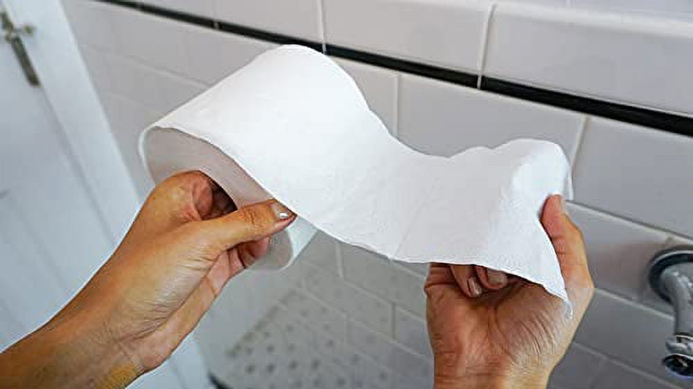 Bumroll USA, 24 Premium Earth Friendly Soft & Absorbent Toilet Paper Rolls - Soft, Absorbent & Eco-Friendly Bathrooms Tissue Rolls for Home & Office - Septic Safe & RV-Friendly - Bulk Toilet Paper