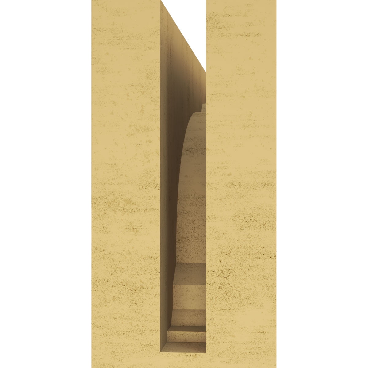 4"W x 12"D x 8"H Classic Warren Rough Cedar Woodgrain TimberThane Corbel, Primed Tan