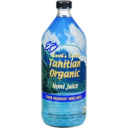 Earth's Bounty Tahitian Organic Noni Juice, 32 fl oz (946 ml)