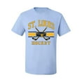thumbnail image 2 of Wild Bobby City of St. Louis Hockey Fantasy Fan Sports Men's T-Shirt, Light Blue, X-Large, 2 of 5