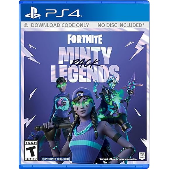 Paquete Leyendas Minty de Fortnite - PlayStation 4