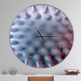 thumbnail image 2 of Designart 'Macro Prickly Texture Design ' Modern wall clock, 2 of 6