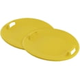 thumbnail image 1 of Superio 24" Kids Round Snow Sled Yellow (2 Pack), 1 of 2