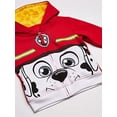 thumbnail image 3 of Sudaderas con Capucha con Diseño de Paw Patrol para Niños en Edad Preescolar de Nickelodeon, Marshall Rojo, Talla 4T, 3 of 3