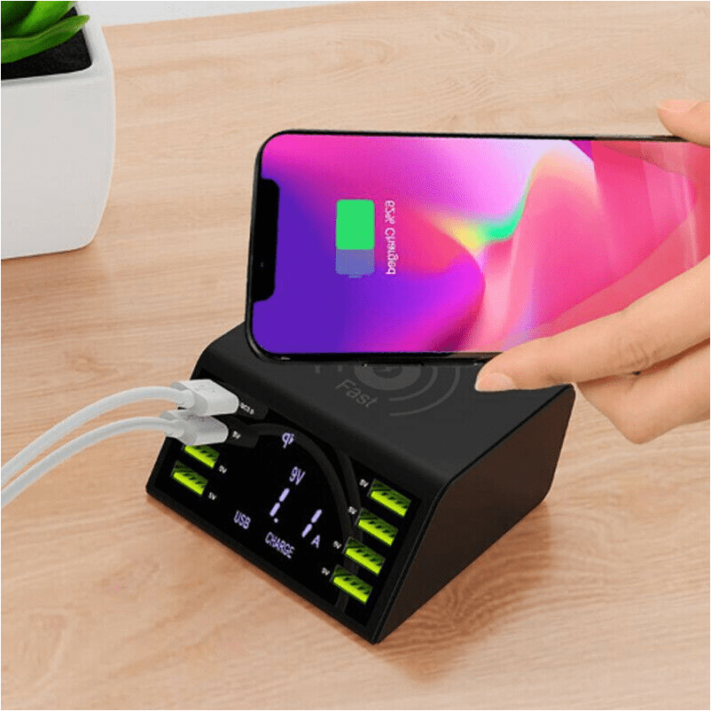 Station charge usb
