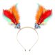 thumbnail image 1 of Diadema Yahpern para el Cinco de Mayo para mujer, diadema para fiesta mexicana, diademas de plumas llamativas, diademas de cactus con chile, accesorios para el cabello para festividades mexicanas, atu, 1 of 1