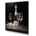 thumbnail image 2 of Designart "Champagne Cuves On Canvas I" Wine Canvas Wall Art, 2 of 7