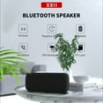 thumbnail image 3 of XDOBO X8 II 60W Outdoor Bluetooth Speaker with 360° Panoramic Sound - SAM Bass Tech, 6600mAh 15H Playtime, TWS Pairing, 3 Sound Modes (Bass/Vocal/Full), Bluetooth 5.0, 20M Range, ABS+Metal, Black Grey, 3 of 7