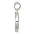 thumbnail image 2 of Sterling Silver 4 Leaf Clover Clear Enamel Pendant QP1225, 2 of 4