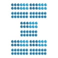 thumbnail image 1 of relayinert 24pcs/set Wide Application Wedding Party Home Decor Durable And Reliable lake blue 5Set, 1 of 6