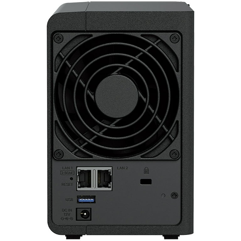 Synology DiskStation DS225+ 2-Bay NAS Enclosure, Diskless