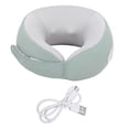 thumbnail image 1 of Cordless Neck Massager High Elasticity Memory Foam Portable Shiatsu Neck Massager with Heat Function Green, 1 of 5